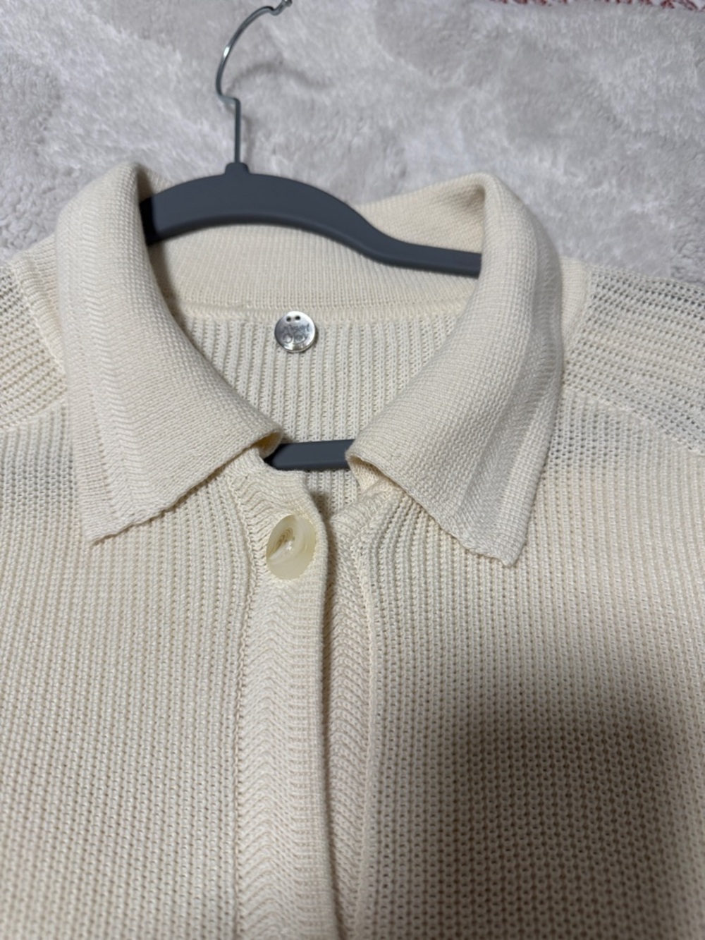 Margaret O’Leary Joey Jacket. Off White. Like New - Picture 6 of 7